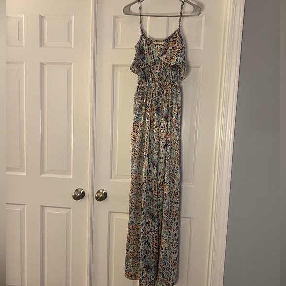 Silk jumpsuit WITH POCKETS! - Picture 4 of 5